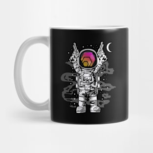 Astronaut HEX Coin To The Moon Crypto Token Cryptocurrency Wallet Birthday Gift For Men Women Kids Mug